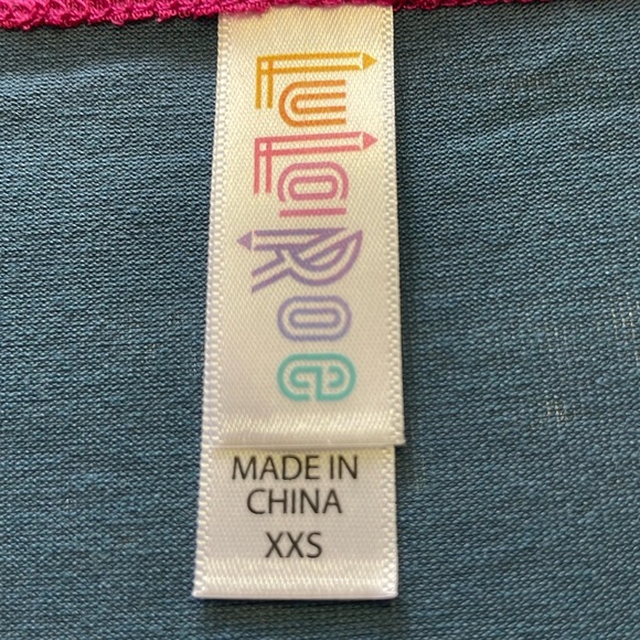 LulaRoe Colorblock Perfect T High Low Top - Picture 10 of 11